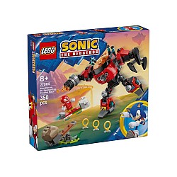 Lego Sonic Knuckles Vs. Dr. Eggman Egg Crusher Mech (77005)