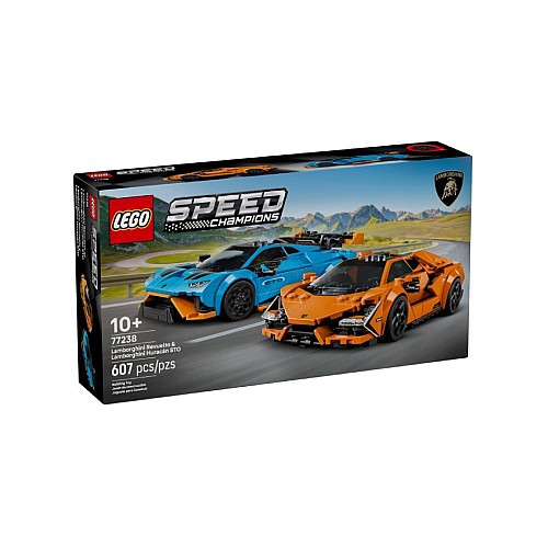 Lego Speed Champions Lamborghini Revuelto & Huracan Sto (77238)