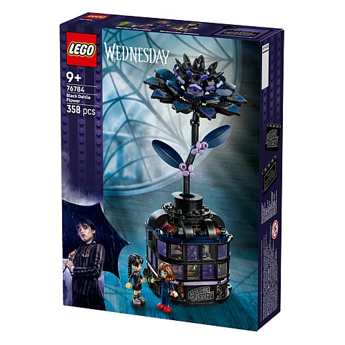 Lego Wednesday Black Dahlia Flower (76784)