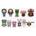 Monogram Minecraft Movie Blind Bag Random 3d Foam Bag Clips