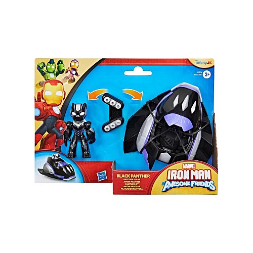 Iron Man And His Awesome Friends Vehicles And Playsets Black Panther Vehicle (g1774)
