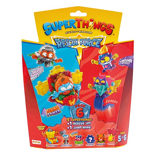 As Superthings Rivals Of Kaboom Rescue Force Blister 6 Random (1013 61607)