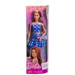 Barbie Fashionista Doll Blue Polka Dot (diabetes) (hyt97)
