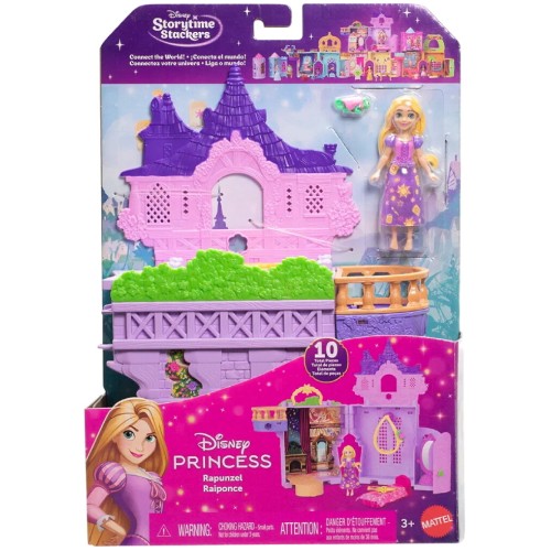 Disney Princess Sd Rapunzel Stacking Castle (jdp61)