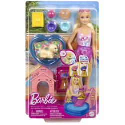 Barbie Puppy Pool Party Aloha Blonde (jbf35)