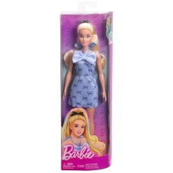 Barbie Fashionista Doll Blue Bows (hyt93)