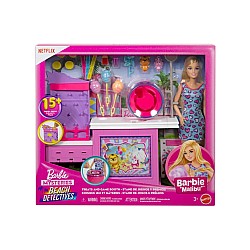 Barbie Mysteries Cotton Candy & Games Playset (jfv67)