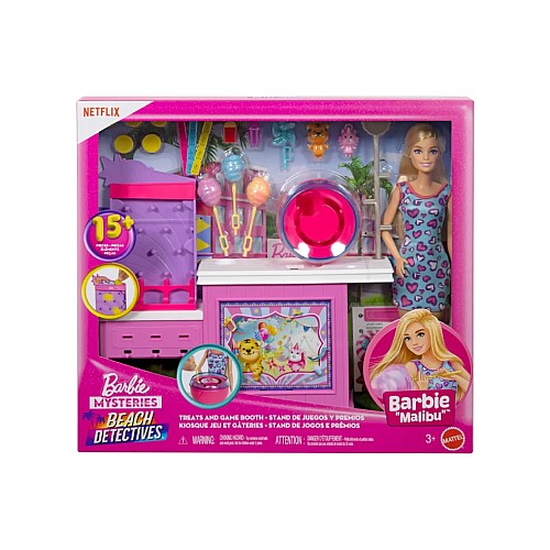 Barbie Mysteries Cotton Candy & Games Playset (jfv67)