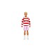 Barbie Fashionista Ken Doll Red & White Stripes (hyv01)