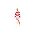 Barbie Fashionista Ken Doll Red & White Stripes (hyv01)