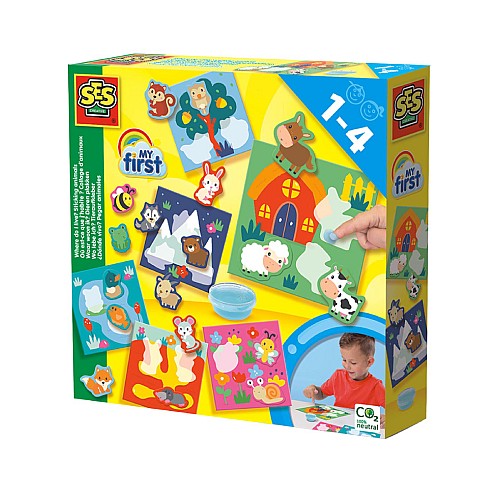 Ses Creative My First Sticking Animals (s14401)