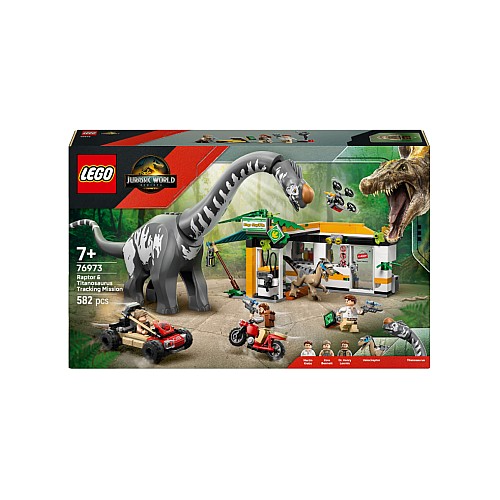 Lego Raptor & Titanosaurus Tracking Mission (6526384)