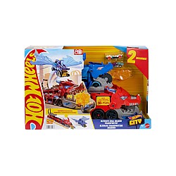 Hot Wheels City Ultimate Dual Dragon Hauler (jbm72)