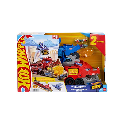 Hot Wheels City Ultimate Dual Dragon Hauler (jbm72)