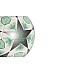 Adidas Uefa Champions League Football Size 5 Silver/green
