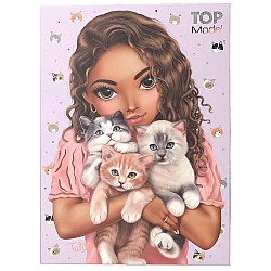 Topmodel Letter Set Cat Love Soft Purple