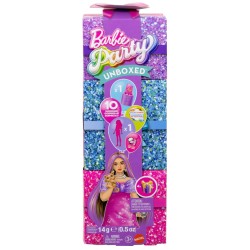 Barbie Glam Party Unboxed Pink Curvy Doll (jfy67)