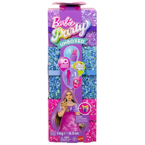 Barbie Glam Party Unboxed Pink Curvy Doll (jfy67)