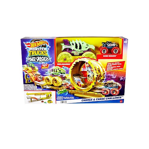 Hot Wheels Monster Trucks Charge & Chase Challenge (hxt05)