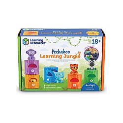 Learning Resources Peekaboo Learning Jungle (lsp6815-sca)