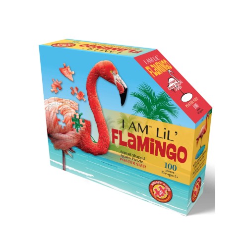 Madd Capp I Am Lil' Flamingo 100 Pcs Puzzle (105201)