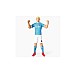 Socker Manchester City Erling Haaland 20 Cm (83323)
