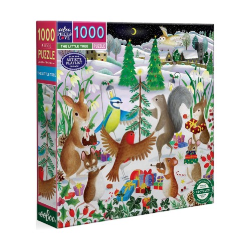 Eeboo Puzzle 1000 Pcs The Little Christmas Tree (epzttlt)