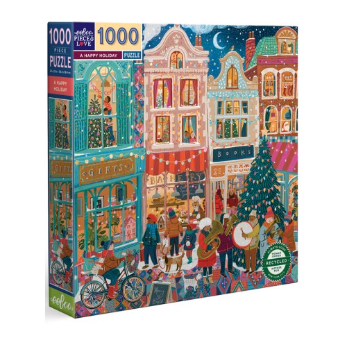 Eeboo Puzzle 1000 Pcs A Happy Holiday (epzthod)
