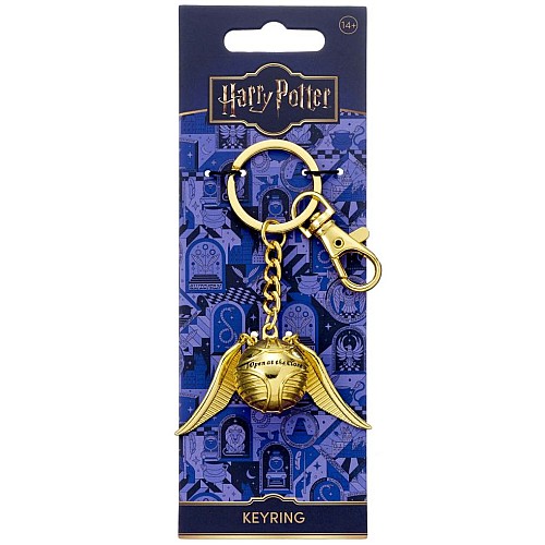 Carat Shop Harry Potter Golden Snitch 3d Keyring (kr3d0004)