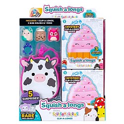 Squishalongs 2.5 Cm Clip-a-long 3 Pack S3 Random (2520081)