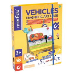 Mieredu Magnetic Art Case Vehicles (me151)