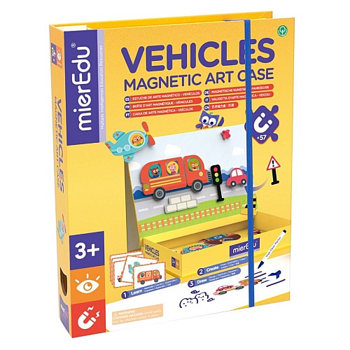 Mieredu Magnetic Art Case Vehicles (me151)