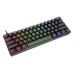 Speedlink Atmos Rgb Rainbow Mechanical 60% Gaming Keyboard With Brown Switches Black Us Layout