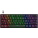 Speedlink Atmos Rgb Rainbow Mechanical 60% Gaming Keyboard With Brown Switches Black Us Layout