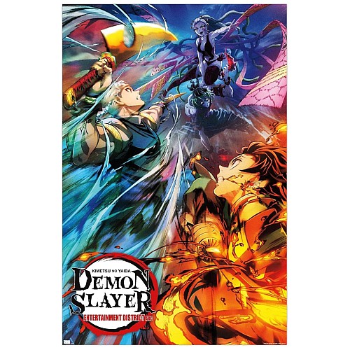 Demon Slayer Poster Maxi 91.5x61 Key Art 2