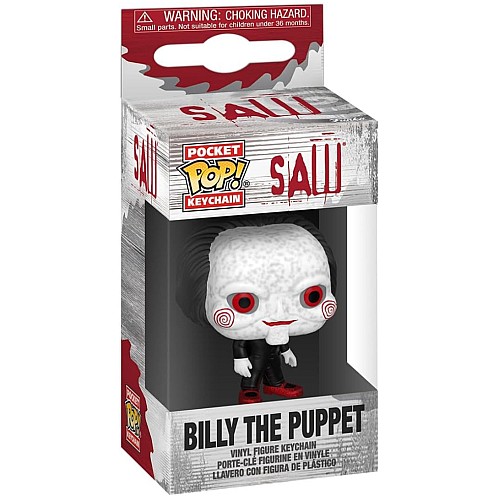 Funko Pocket Pop Saw (10th Anniversary) Billy The Puppet Vinyl Keychain