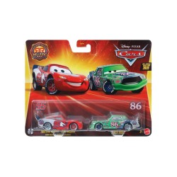 Disney Cars 2 Pack Lighting Mcqueen & Chick Hicks