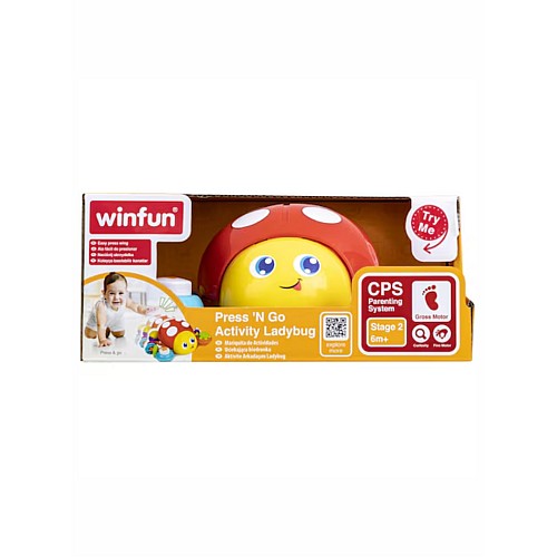Winfun Press 'n Go Activity Ladybug (000720)