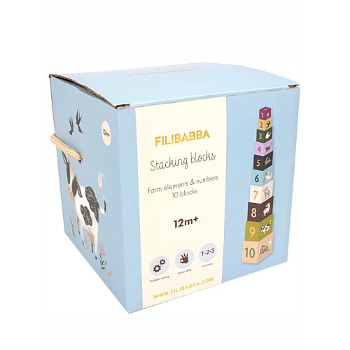 Filibabba Stacking Blocks Magic Farm (fi-02774)