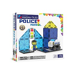 Magna Tiles Police Patrolt 20 Piece Set (90353)