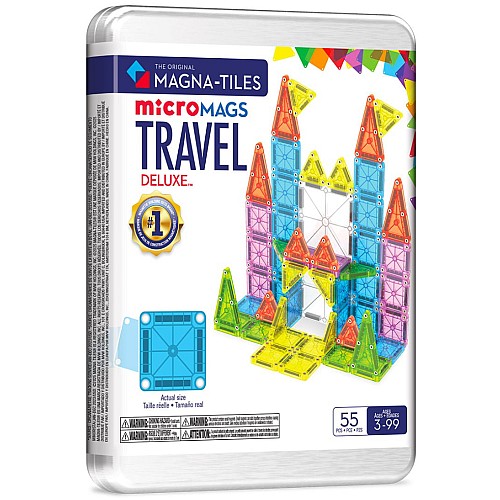 Magna-tiles Travel Set Deluxe 55 Piece Set (90365)