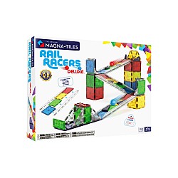Magna Tiles Rail Racers Deluxe 90 Piece Set (90361)
