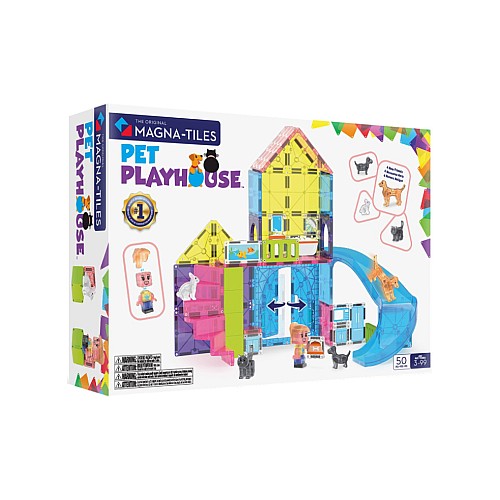 Magna-tiles Pet Playhouse 50 Pcs (90354f)