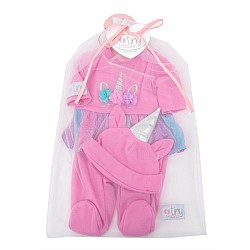 Tiny Treasure Pink Unicorn Outfit (30216)
