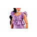 Barbie Deluxe Style Purple Shorts Indian Doll (jfp43)