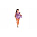 Barbie Deluxe Style Purple Shorts Indian Doll (jfp43)