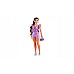 Barbie Deluxe Style Purple Shorts Indian Doll (jfp43)