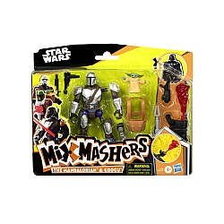 Hasbro Starwars Mixmashers Deluxe Mando And Grogu (g0300)