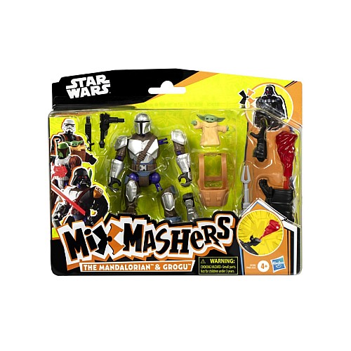 Hasbro Starwars Mixmashers Deluxe Mando And Grogu (g0300)