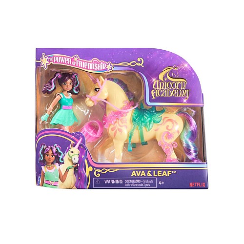 Unicorn Academy Doll & Unicorn V2 Ava & Leaf (6072678)